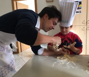 in cucina con Giovanni