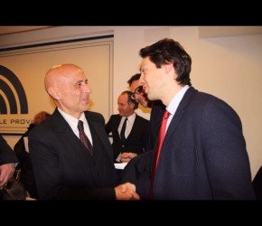 con il ministro Marco Minniti