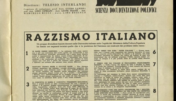 leggi razziali