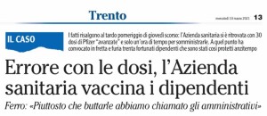 errore vaccini