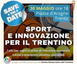 sport e innovazione save the date